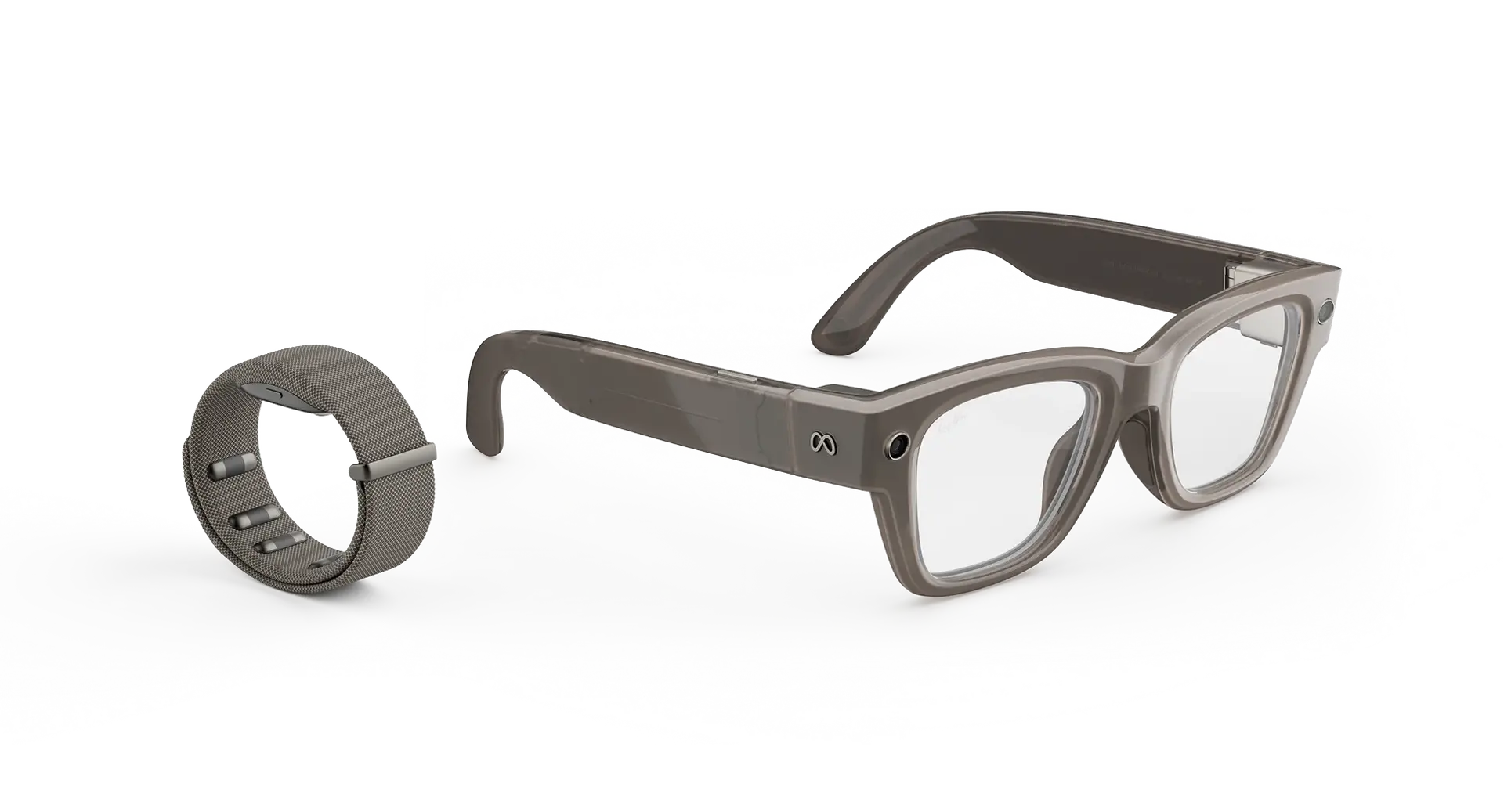 画面つきAIメガネMeta Ray-Ban Display発表、筋電リストバンド同梱で