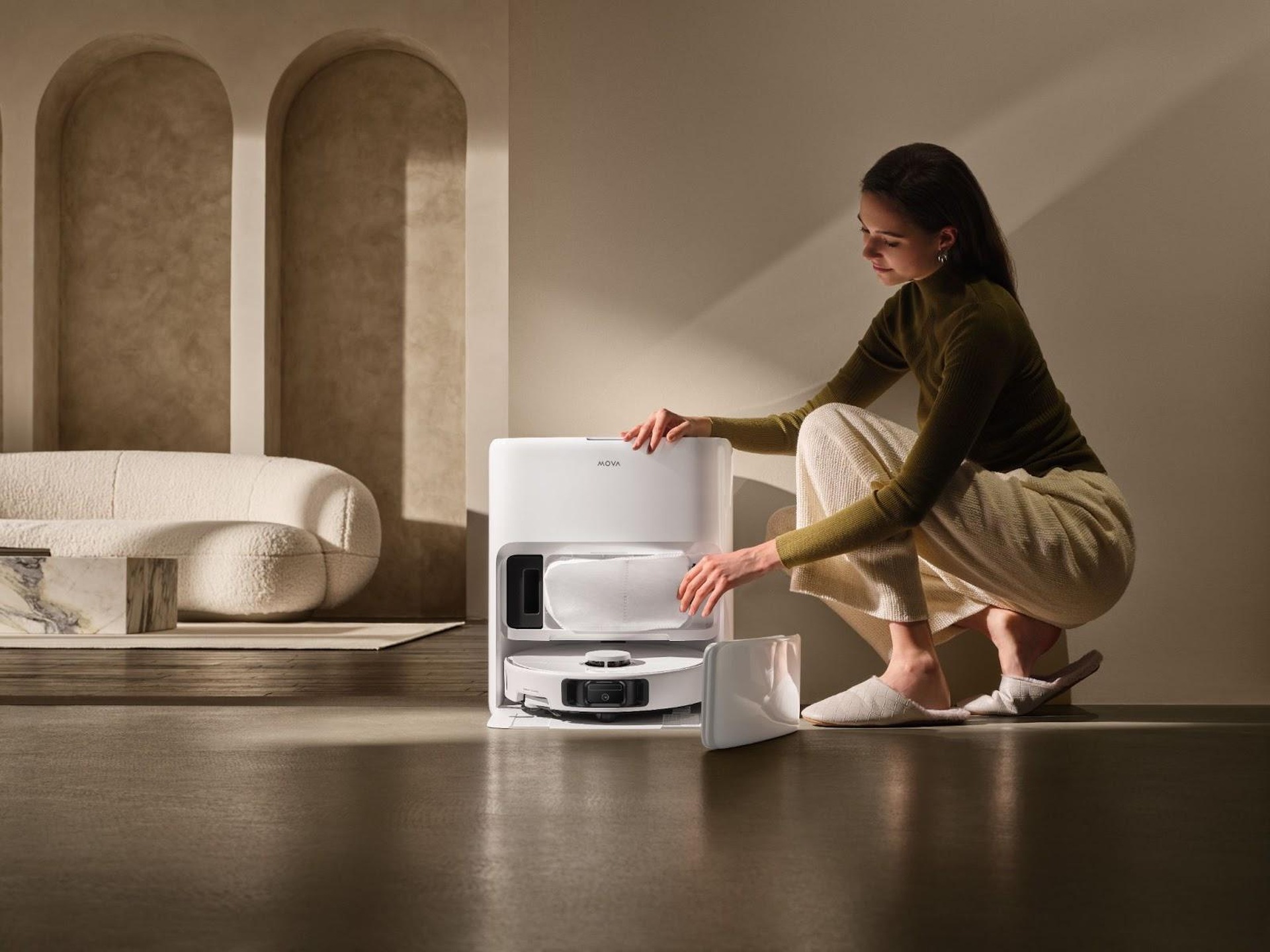 2025年最新モデル MOVA P50 Ultra ロボット掃除機 dreame 44%OFF|MOVA P50 Ultra ロボット掃除機 19,000Pa 自動