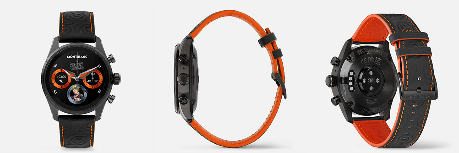 モンブラン、NARUTOコラボの高級Wear OSスマートウォッチSummit 3限定