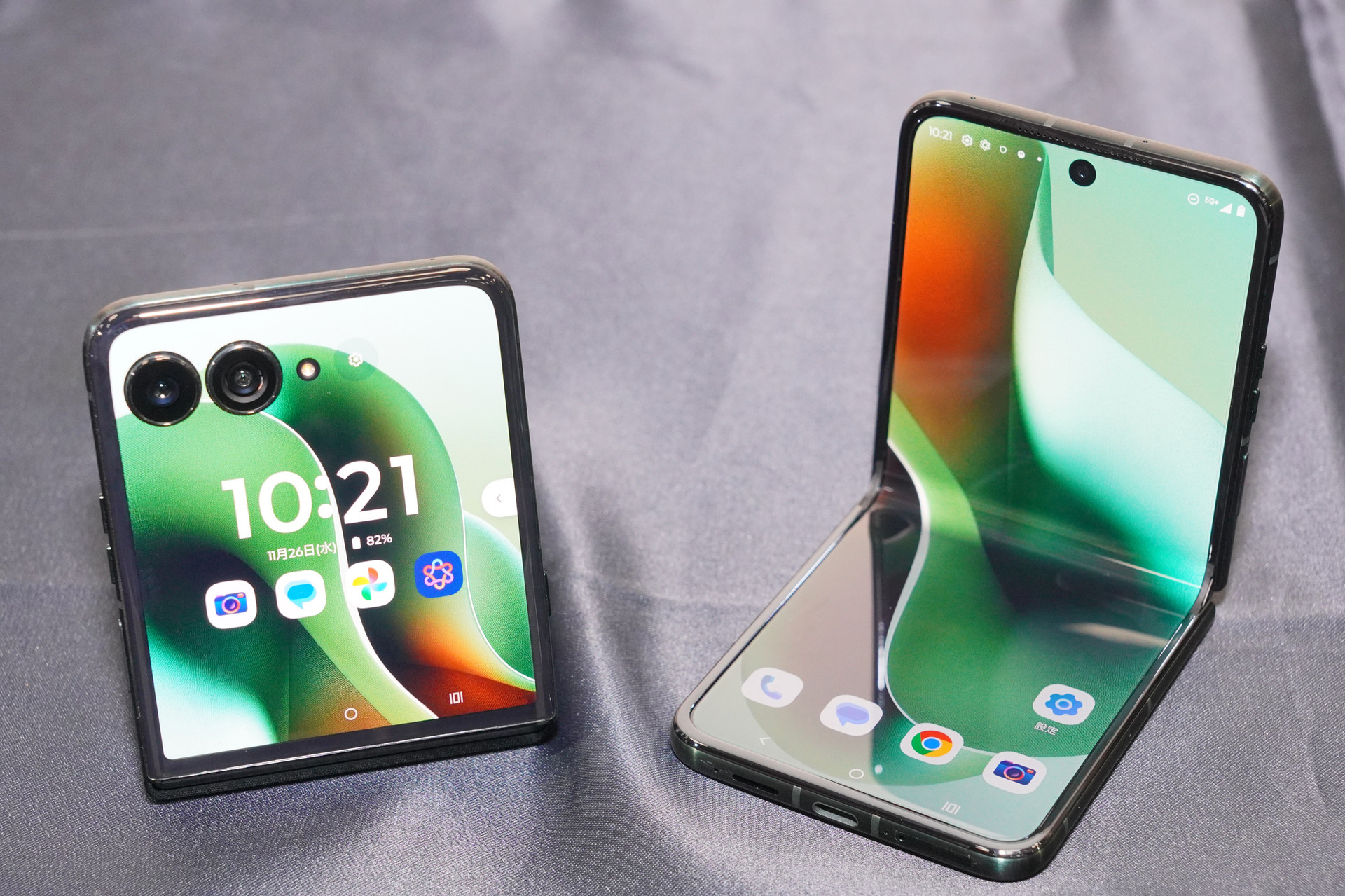 AIキーが追加された「razr 60 ultra」 4.0インチ外画面とLook & Talkで
