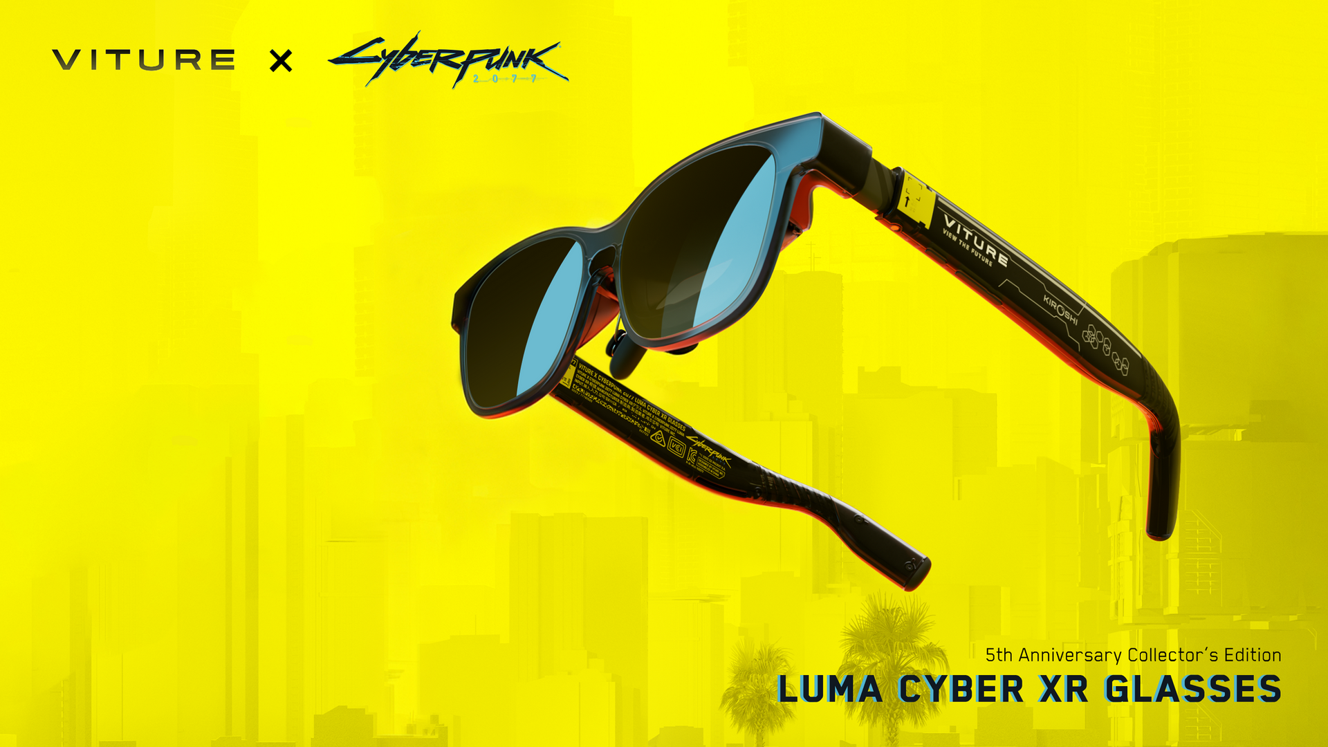 Cyberpunk 2077コラボのVITURE Luma サイバーXRグラス発表。シリアル
