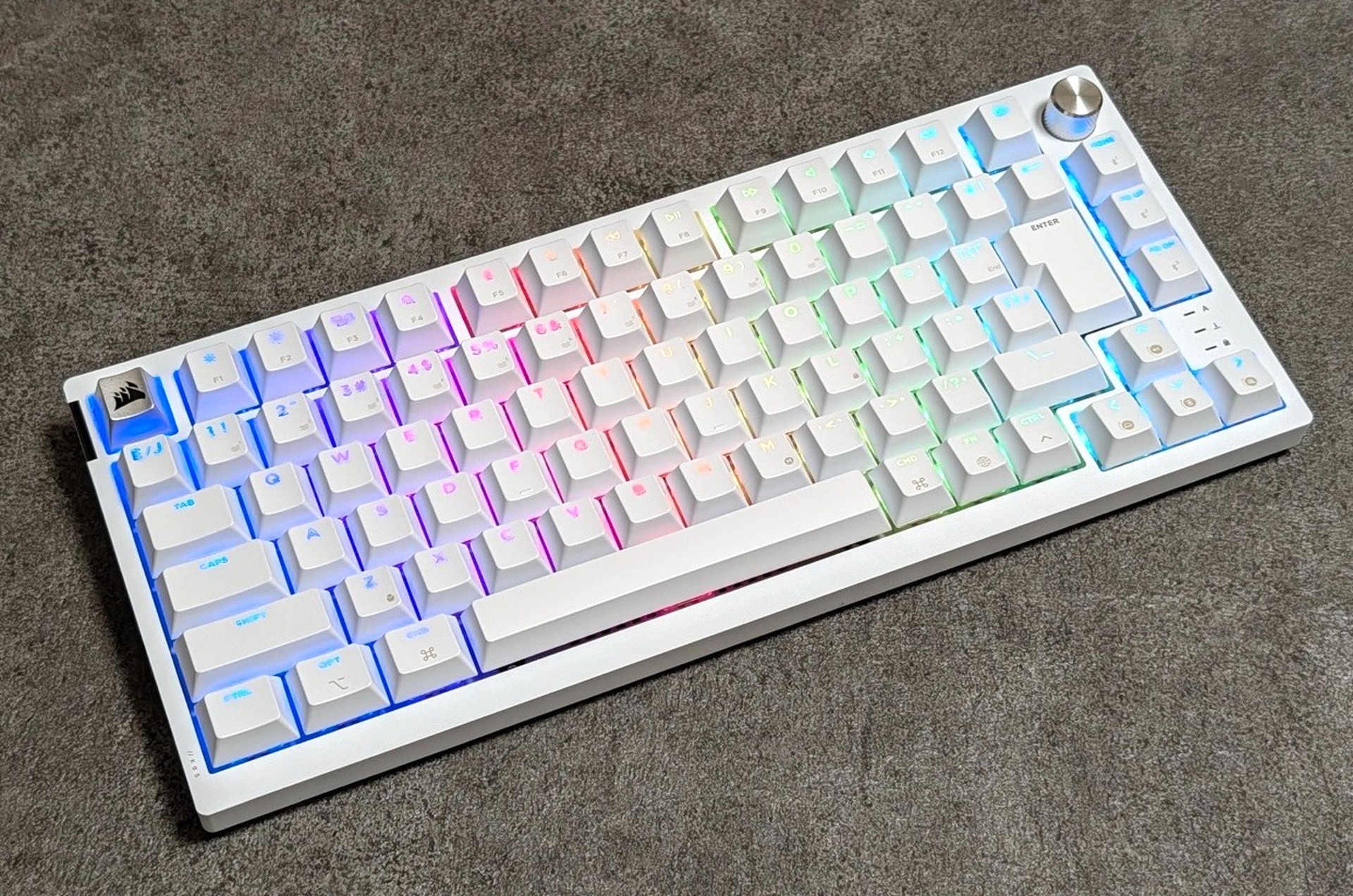 CORSAIR K65 PLUS WIRELESS・M75レビュー Macと映える静音75