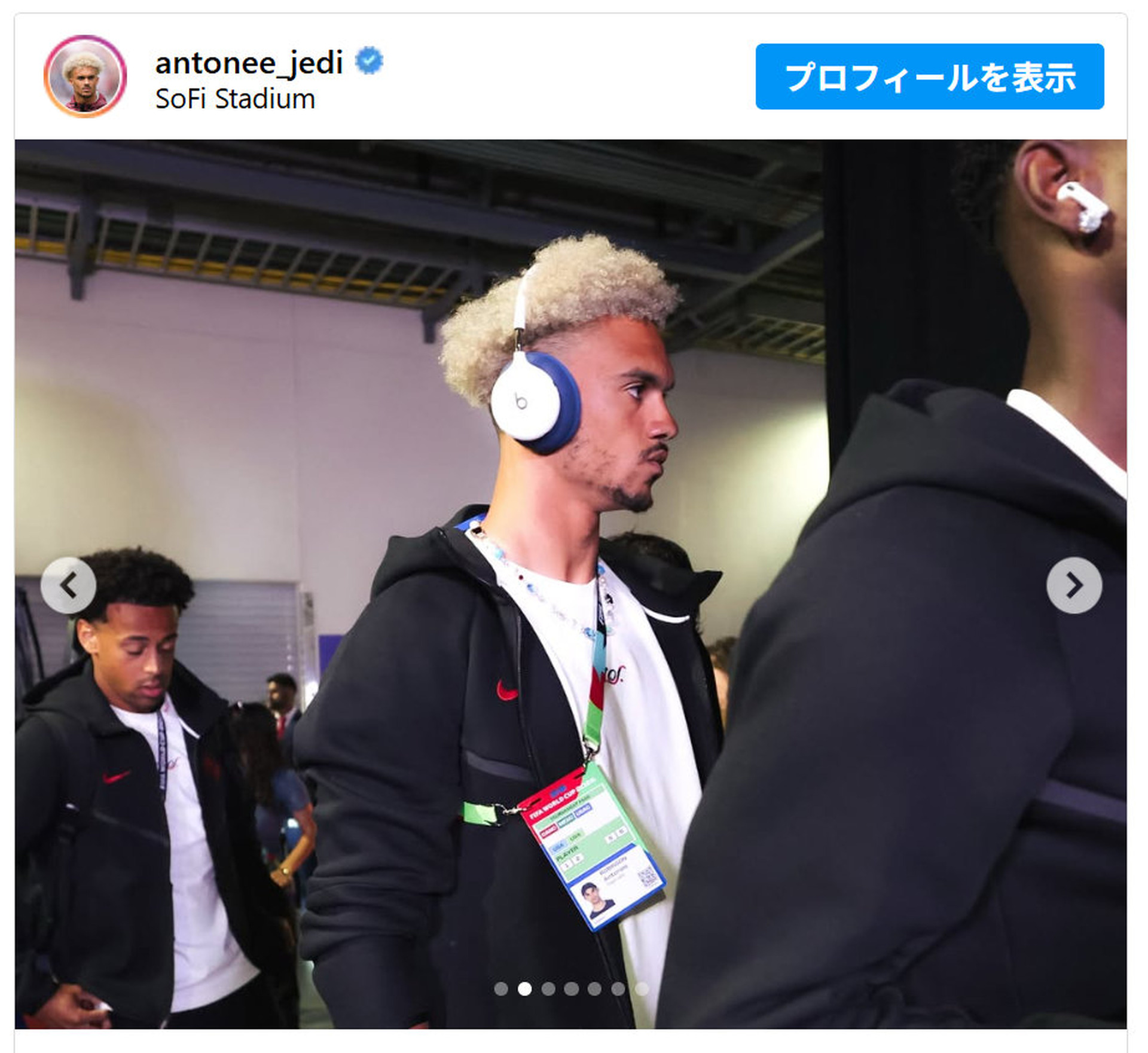 サッカーW杯で複数選手が未発表のBeatsヘッドホン着用。ツートンカラー