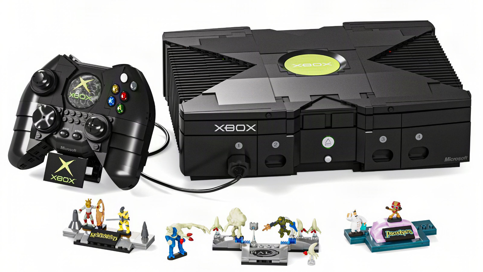 初代Xboxの実物大ブロックセットがマテルから発売へ。約5万2000円