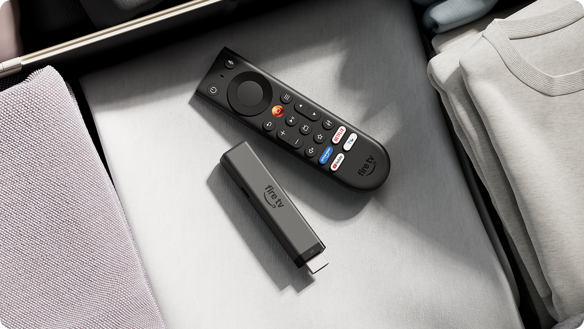Amazon 新 Fire TV Stick 4K発売 電源アダプタ不要のスリム設計で高速