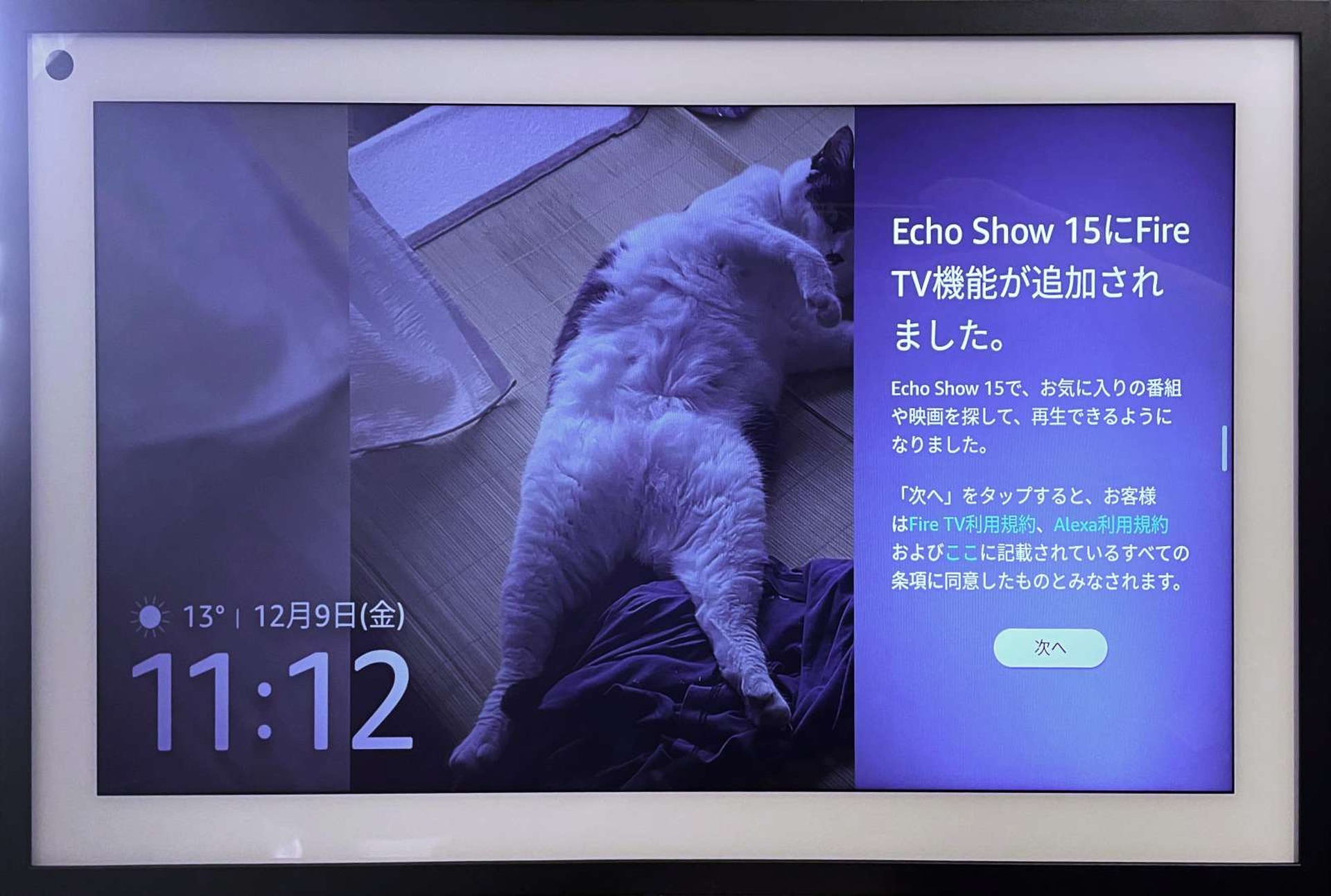 Amazon Echo Show 15をFire TV化するアップデートで、地味にハマって