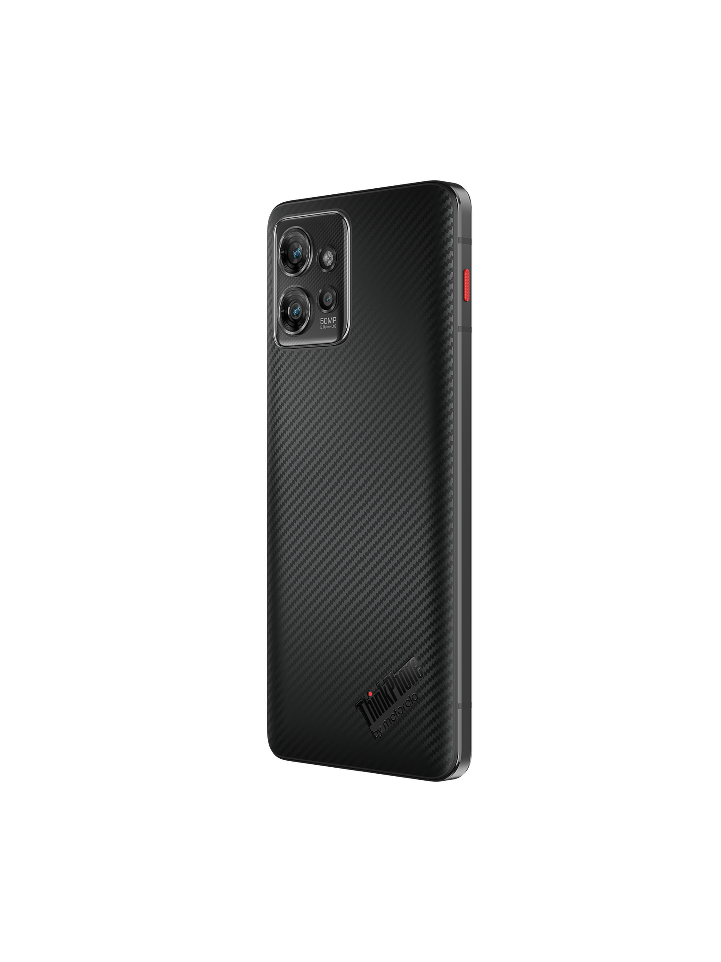 ThinkPad連携スマホ『ThinkPhone』発表。黒いアラミド繊維に赤 ThinkPad連携スマホ『ThinkPhone』発表。黒いアラミド繊維に赤