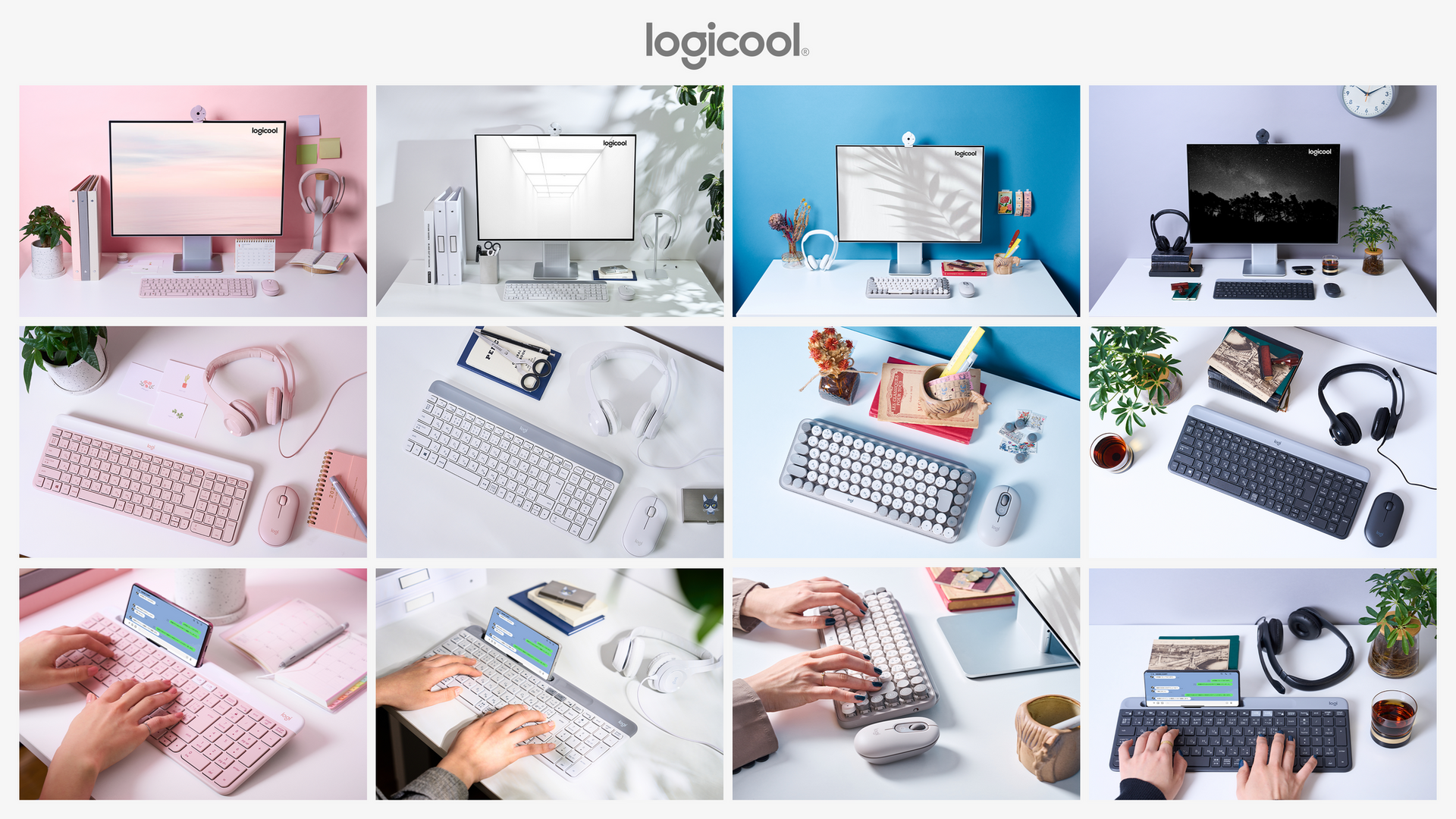 ロジクール、静音薄型キーボードMK470コンボとK580発表。POP ロジクール、静音薄型キーボードMK470コンボとK580発表。POP