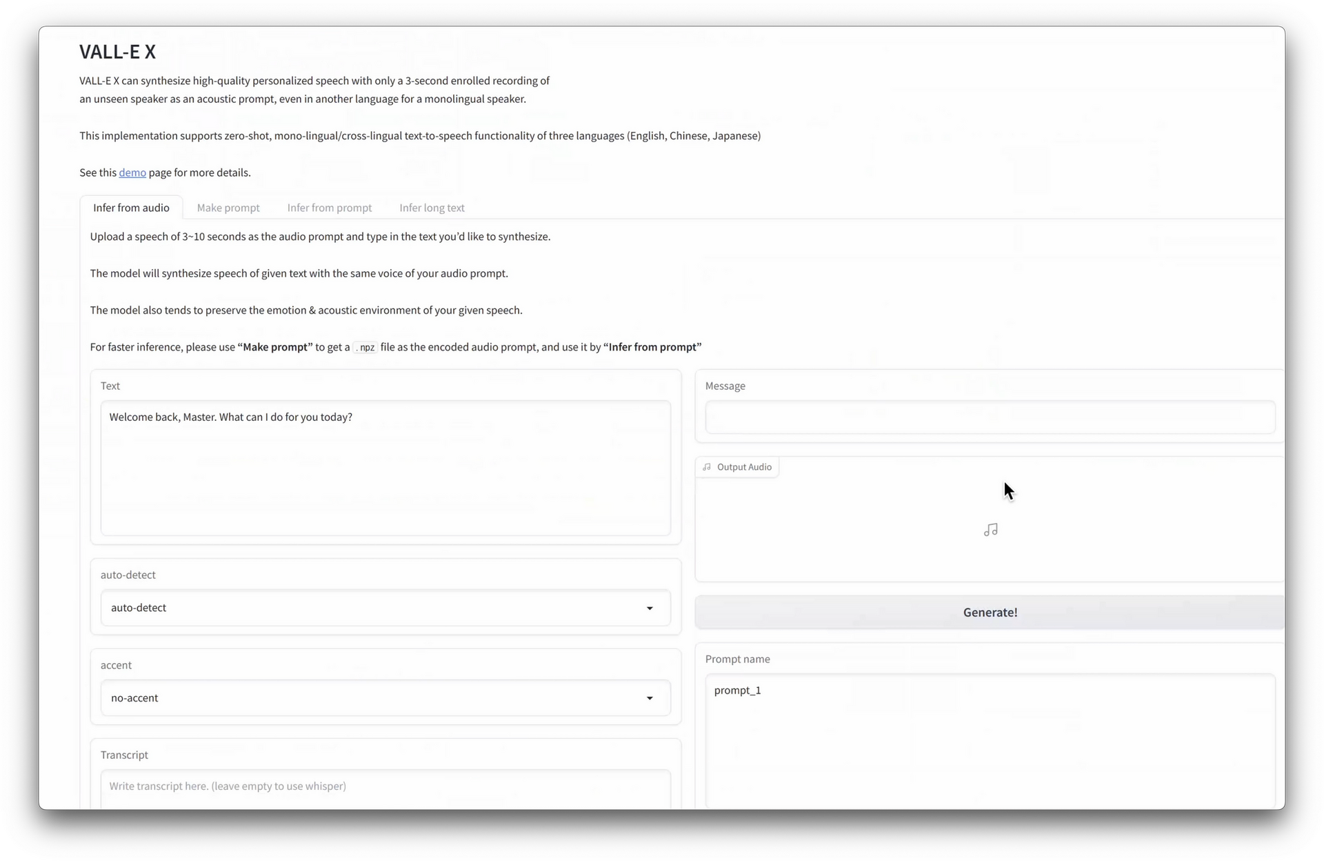 3秒の音声があれば本人そっくりの声で日本語・英語・中国語合成できる「VALL-E X」はやはり脅威。MSが非公開にした技術のOSS版を試して実感した（CloseBox）  | テクノエッジ TechnoEdge