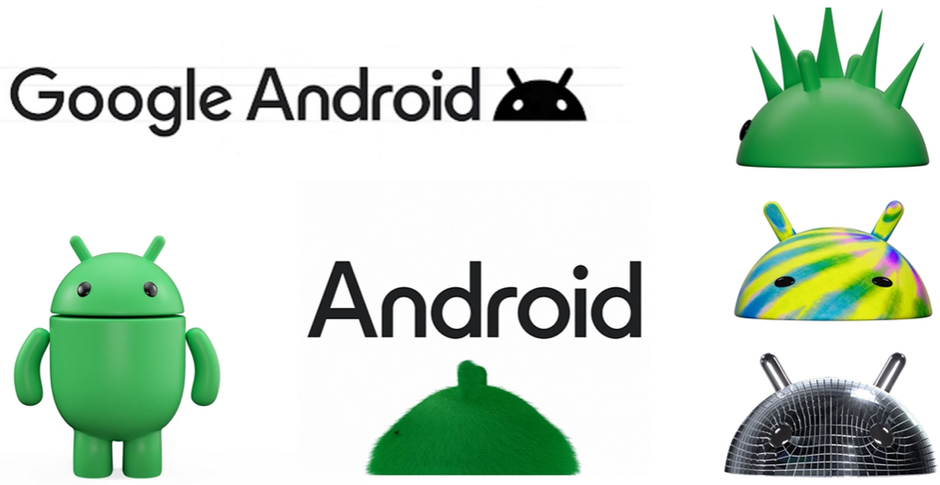 Androidロゴ刷新、「A」大文字でGoogleロゴと統一。Bugdroid / ドロイドくんも立体的に | テクノエッジ TechnoEdge