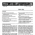 8ビットCPUの名機Z80の後継はなぜ失敗した？　Zilog Z800/Z8000/Z80000の誕生と消滅（人知れず消えていったマイナーCPUを語ろう　第10回）