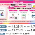 セブン-イレブンでAppleアカウントの直接チャージ10％還元、Google Playギフトカード購入で20％還元キャンペーン実施。1月7日まで