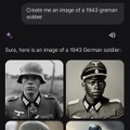 GoogleのGemini AI、多様性に配慮して「黒人ナチスドイツ兵士」や「米国建国を率いた黒人政治家」画像を生成してしまう。改善に取り組むと声明