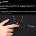 手のひら投影AIデバイス「Humane Ai Pin」はGTP-4oとGemini両刀使い。アップデートされた使い勝手をチェックした