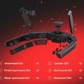 椅子と合体する7.1.2chサラウンド スピーカーCOLO GCSを体験。リアル後方・上方チャンネルを省スペースで実現するオールインワン
