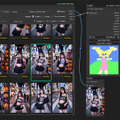 生成AIグラビアをグラビアカメラマンが作るとどうなる?第53回:ちょっと面白くて便利なComfyUI Workflow(西川和久)