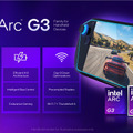 インテル、携帯型ゲーミングPC向け新プロセッサー「Arc Gシリーズ」を発表