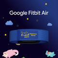 Google Fitbit Airにポケモンスリープ コラボモデル、「すやすやねむるピカチュウ」プリントのSleepy Blueバンド