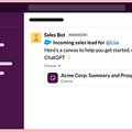 Slack、ユーザー独自の大規模言語モデルも統合できる「Slack GPT」発表。未読スレッドの要約、顧客ごとのメール提案など多機能