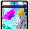 ARで現実を侵略『スペースインベーダー ワールドディフェンス』iPhone / Androidで配信、Streetscape Geometry API採用