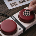 ファミリーベーシック風のレトロメカニカルキーボードを8BitDoが発売。巨大ABボタン付属、NESカラーも用意
