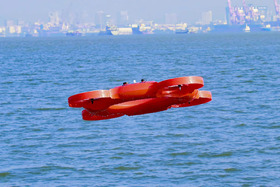 1km先まで飛んで要救助者を救うドローン浮き輪「TY-3R」。中国企業が開発 画像