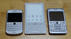 QWERTYキー好き注目の「Minimal Phone」を古の名キーボード端末と比較（スマホ沼） 画像