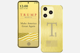 トランプ・モバイル設立、「T1 Phone」発表。まるで金の延べ板なゴールド一色スマホ 画像