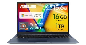 Office 2024つきASUS Windows 11ノートPCが9万9800円、サポート終了のWindows 10乗り換え向け充実仕様 (Amazonプライムデーセール) 画像