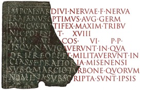 欠けて読めない古代ローマ碑文、Googleの生成AIが高精度で復元（生成AIクローズアップ） 画像