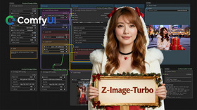 生成AIグラビア実践ワークショップ、次回は12月4日開催。軽量・高性能な画像AI「Z-Image-Turbo」のComfyUI環境構築を解説します。テクノエッジ アルファ会員なら無料 画像
