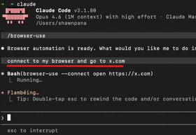 AIエージェントがコマンドラインでブラウザを自動操作。「Browser Use CLI 2.0」リリース。Chrome DevTools接続などで操作が倍速に 画像