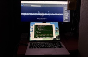 「生成AIが、最初からなかったことにするみたいに 新しい世界を始めようとしている」　そんな感傷的な曲ができたから、Claude Codeで歌詞同期ビジュアライザーを作った（CloseBox） 画像