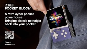 AYANEO傘下のKONKR、世界初のAIゲーミングハンドヘルド「Pocket BLOCK」を発表 画像