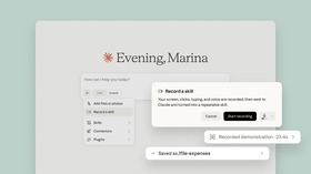 Claudeが目で仕事を覚える「スキルを記録」機能　PC作業を録画して分析、Claude Coworkが再現できるスキル化 画像