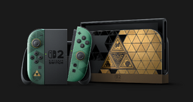 Switch 2 ゼルダの伝説 40周年エディションは6万2980円、初の特別モデル。Proコンはディスプレイスタンドつき 画像