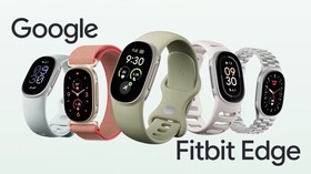 Google Fitbit Edge発表。画面つき1週間駆動の軽量フィットネストラッカー、不規則心拍の検出や自動ワークアウト認識100種で2万6800円 画像