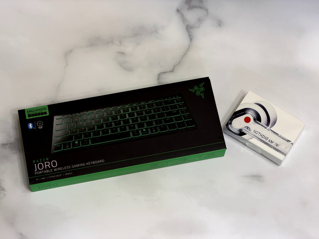 「私がブラックフライデーセールで買ったのは、Nothingの廉価ANCイヤホンとRazerのキーボードです」