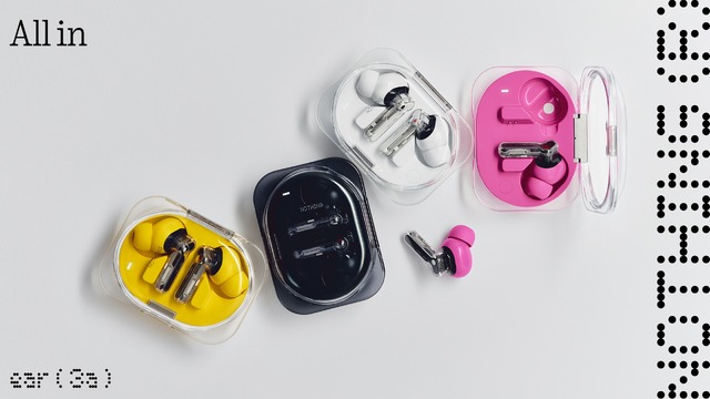 録れるイヤホンNothing Ear (3a)発売、単体で通話やメディアを保存　12mmドライバで低音向上、ノイキャンも強化