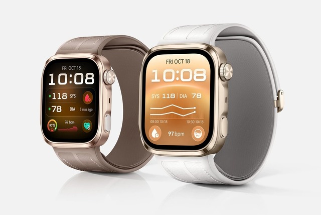 血圧が測れるスマートウォッチHUAWEI WATCH D3発表　さらに薄く軽く、運動前後の計測にも対応