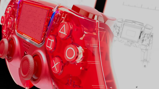 PS5に90年代風スケルトンなDualSenseコントローラ『プリズム コレクション』、ファンが透ける半透明カバーも限定販売