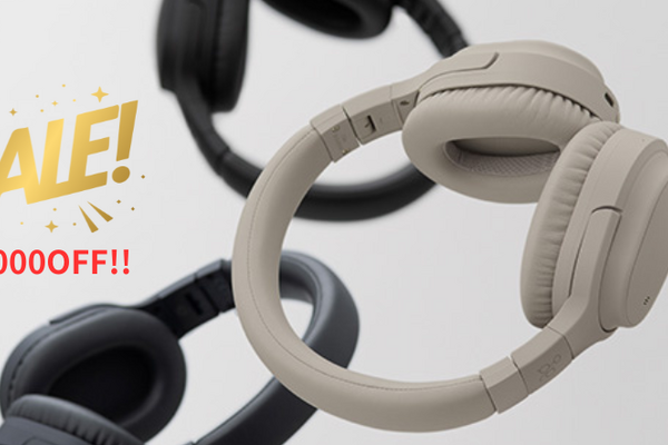 【セール情報】オシャレなANCヘッドホン「final UX2000」「WHP01K MK2」が期間限定1万円切り（テクノエッジ購買部） 画像