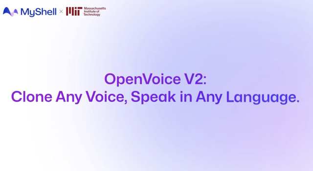 自分の声のまま多言語な声に変換できる商用利用可能な音声クローンAI「OpenVoice V2」、AppleとMicrosoftがスマホ上でも動く生成AIを発表など重要論文5本を解説(生成AIウィークリー)