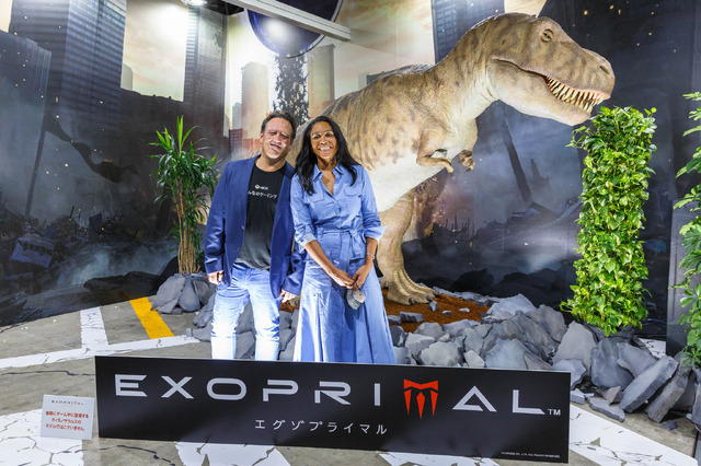 Phil Spencer and Sarah Bond at TGS 2022