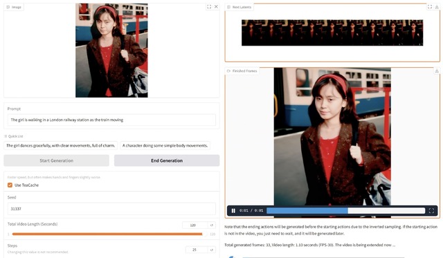 1分超えたいなら動画生成はローカルAIを選べ。6GB VRAMでも動くオープンソースAI「FramePack」の実力は本物か、試してみた(CloseBox)