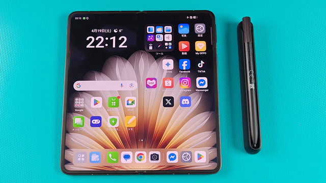 世界最薄折りたたみスマホ OPPO Find N5＋OPPO Pen はGalaxy＋Sペンを超えるか？（スマホ沼）