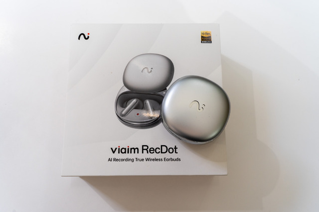 AI音声レコーダーにもなるワイヤレスイヤホン「viaim RecDot」実機レビュー。PCで使うNoteKitも登場