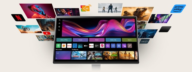 LGスマートモニター、今度は「移動式アームスタンド」で家中どこでも画面のLG Smart Monitor Swingに進化。早割価格で販売