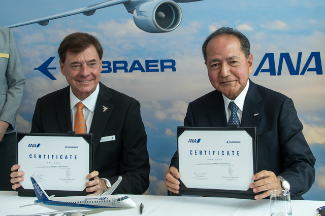 ANAホールディングスが1日で3社計2兆円超えの飛行機爆買い契約書にサイン
