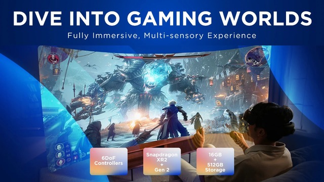 8K空間コンピュータ『Play for Dream MR』レビュー。Vision Pro直球リスペクト、VDでPC VR用途にも
